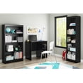 thumbnail image 3 of South Shore, Smart Basics collection, 5-Shelf Narrow Bookcase, 3 of 9