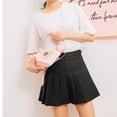 thumbnail image 2 of Jupe Mini Plissée de Tennis pour Femme, Mode Haut de Gamme, Décontractée, Taille Fine, Design Extensible, Coupe Ajustée, Polyvalente, Tenue Quotidienne, Fluide, 2 of 6