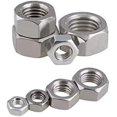 thumbnail image 2 of 20Pcs M5 Thread Pitch 0.8mm Left Hand Thread Hex Nut 304 Stainless Steel M5 Left - 20Pack M5 Left - 20Pack, 2 of 3