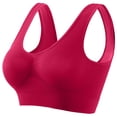 thumbnail image 5 of Cameland 3 Pack of Wireless Sports Bras for Women High Impact Support Plus Size Push Up Sports Bra with Removable Pads Bounce Control Sports Bras, 5 of 5