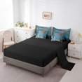 thumbnail image 3 of YST 7pcs Hippie Tie Dye Gradient Comforter Set Modern Aesthetic Full Size, 7 Count, 3 of 4