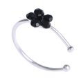 thumbnail image 2 of Copper Fittings Silver-plated Piercing Jewelry C-shaped False Nose Ring, 2 of 9
