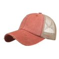 thumbnail image 2 of Unisex Men Women Solid Color Sun Hat Adjustable Baseball Cap Hip Hop Hat, 2 of 4