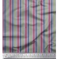 thumbnail image 1 of Soimoi polyester Crepe Fabric Vertical Stripe Print Fabric by Yard 52 Inch Wide, 1 of 5