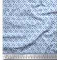 thumbnail image 1 of Soimoi Cotton Poplin Fabric Plus Sign Shirting Print Sewing Fabric Yard 56 Inch Wide, 1 of 3