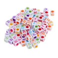 thumbnail image 1 of veasfak 2-5pack 100 Pieces Cubed English Alphabet Beads for Children Educational Toy 4 Pcs, 1 of 9