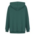 thumbnail image 4 of Plebaso Sweat à Capuche Imprimé Cœur pour Femmes, Manches Longues, Pull Ample avec Poches, 4 of 5