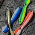 thumbnail image 4 of 10Pcs Lure Bait Fishing Soft Loach Artificial Bionic Tail Bass Tackle Fake Goods Moving Bouncing Sinking Swimming Accessory C Small, 4 of 9