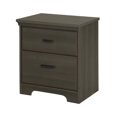 thumbnail image 2 of Table de chevet 2 tiroirs pour Adulte, fini Érable cendré, collection Versa de Meubles South Shore, 2 of 10