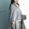 thumbnail image 2 of Blanket Doublelayer Tartan Lady Winter Scarf Wrap Multifunction Plaid Warm Shawl Home Textiles Multipurpose Blanket Soft Breathable Machine Washable All-Season Throw Blanket for Hot Sleepers, 2 of 3