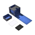 thumbnail image 2 of Tachiuwa Card Deck Box Card Carrying Organiser Case Trading Cards Case for 100+ Cards Blue Black, 2 of 8