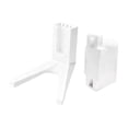 thumbnail image 4 of Quzzie Bike Pedal Stand Rack Bike Parking Mount Bicycle Pedal Support Stand Sturdy Storage Rack Lightweight Material Easy Installation Portable Structure Suitable for Outdoor Parking Home White, 4 of 8