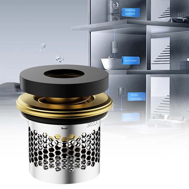 Automatic Brass Shut Off with Leak Proof Design for Faucet and Angle Connections No Tape Required 2PCS