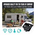 thumbnail image 3 of RV Travel Trailer Entry Door Lock Camper Door Latch Handle With Keys Motorhome Door Lock Replacement, 3 of 7