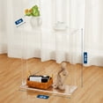 thumbnail image 4 of Yiwa Table de Hall Moderne en Acrylique Transparent, Console d'Entrée Étroite pour Salon et Salle à Manger, 4 of 7