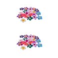 thumbnail image 1 of VONKY 20 Pieces Mixed Color Flower Polymer Beads Jewelry Clay Making Findings 35mm 2Set, 1 of 6