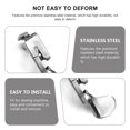 thumbnail image 2 of Weiweiguan Sewing Machine Binding Attachment Folder Stainless Steel Presser Foot Replacement Accessory, 2 of 7