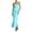 Sky Blue, variant on Holiday Saving! HVOBTTY Women's Sleeveless Party Dress, Women's Temperament Satin Hollow Backless Tube Dress Green, L