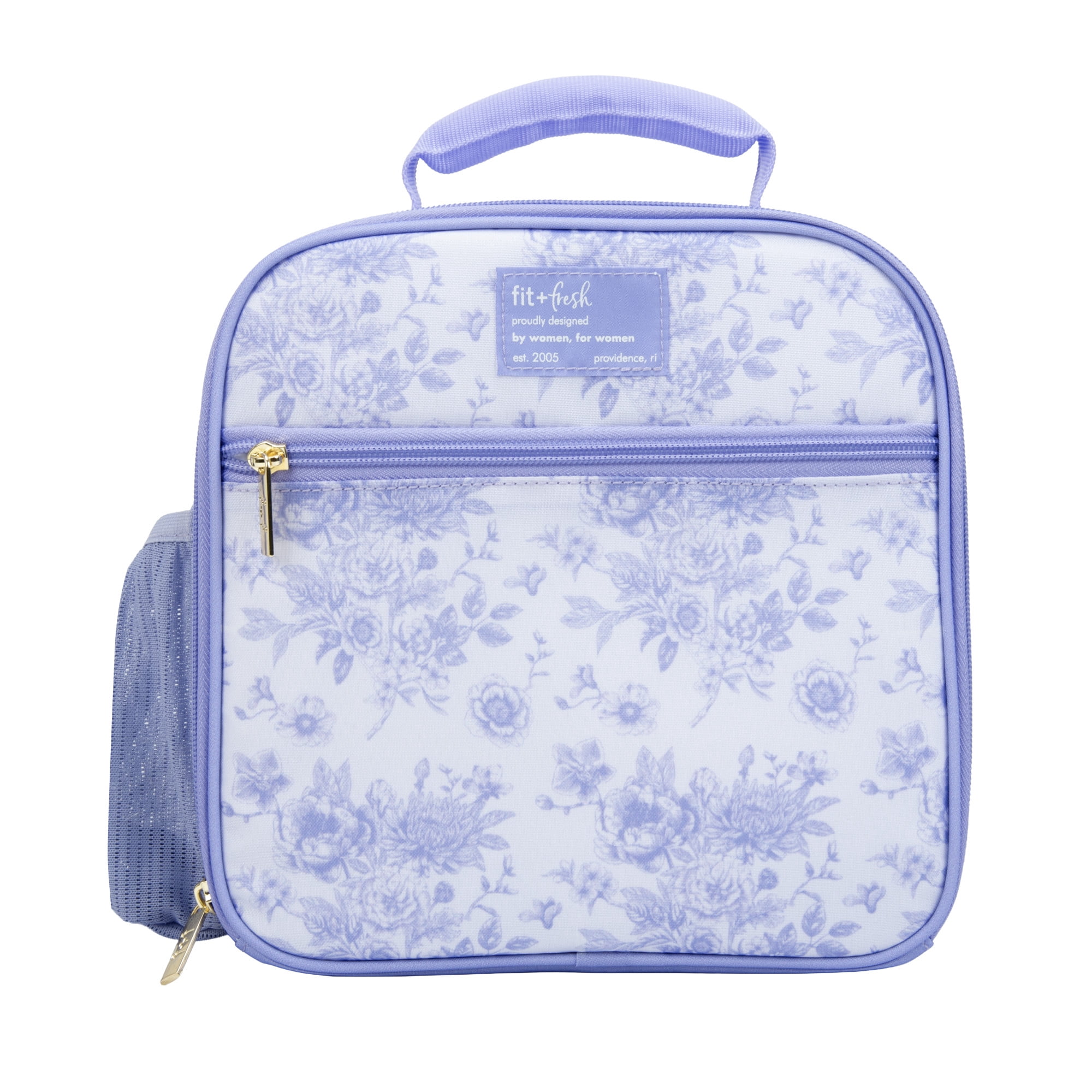 sac à lunch Townsend de Fit & Fresh, Isotherme- Violet. Fournitures pour la rentrée
