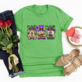 thumbnail image 1 of EGNMCR T-Shirts pour Femmes T-shirt à Col Rond Imprimé à Manches Courtes pour Femmes, Mode Décontractée, Coupe Ample, Hauts, 1 of 4