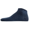 thumbnail image 3 of Hudson Unisex Sneaker Socks, 9-Pack - Simply, Short Socks, Solid Color Blue 43-46 (UK 9-11), 3 of 3