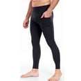 thumbnail image 2 of Sentmoon Leggings for Men Compression Leggings for Men Men Solid Color Pocket High-Elastic Yoga Pants Control Breathable Warm Running Cycling Sports Fitness Pants, 2 of 7