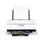 Canon PIXMA TS8820 Imprimante sans fil, Meilleur pour l'impression photo à domicile, Copier et Scanner, Blanc