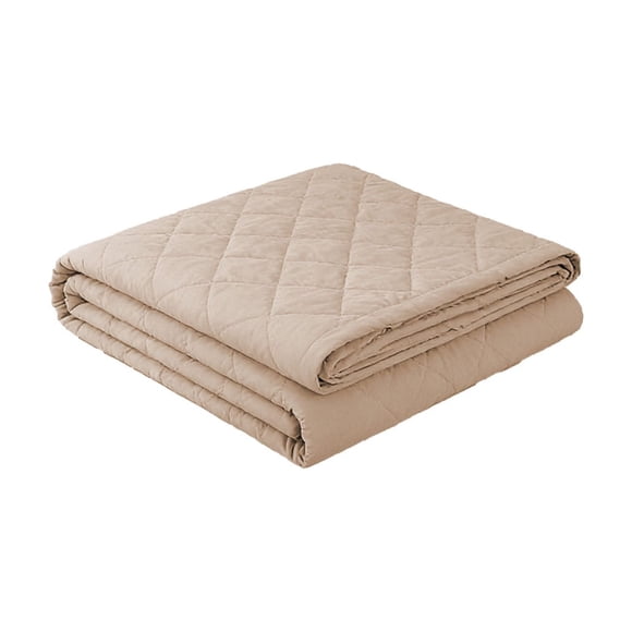 Summer Cooling Twin Size Washable Cotton Thin Air Conditioning Blanket for Bed or Couch