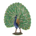 thumbnail image 4 of Xingzhi Modèle d'Animal de Simulation Jouets Éducatifs pour Enfants Paon PL127-1434, 4 of 5
