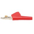 thumbnail image 4 of Electrical  Clips, 25mm Opening Non Damage Telecommunication Test Clamp Portable Cupronickel Safe  For Car Battery Red, 4 of 8