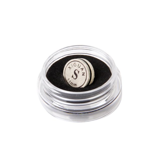 Colle de Billard Snooker 11mm sur Cuir avec Étui Rigide