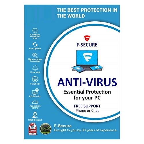 F-Secure Antivirus 1 Year | 1 PC