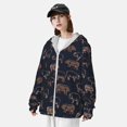 thumbnail image 3 of Lsque Pig Farm Pattern UPF 50+ Lightweight Sun Protection Men's Women's Long Sleeve Shirt, Hoodie Performance -Medium, 3 of 7