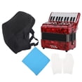 thumbnail image 2 of Accordion, 8 Bass 22-Key Button Kids Accordion For Children Christmas Gift, Piano Accordion Keyboard Instruments With Strap, Gloves For Adult Beginners, 2 of 8