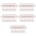 thumbnail image 2 of ZLight Creative Cross Shape Paper Clip Cross Clip Shaped for Classroom School Students Rose Gold 2x3.4cm, 2 of 6