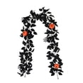 thumbnail image 2 of Amzcrzy Simulation Vine Halloween Rose Leaves Simulation Rattan Artificial Rose Leaves Decoration Arrangement Thanksgiving Pumpkin Rattan. Christmas Decorations Halloween Decorations Fall Decor, 2 of 6