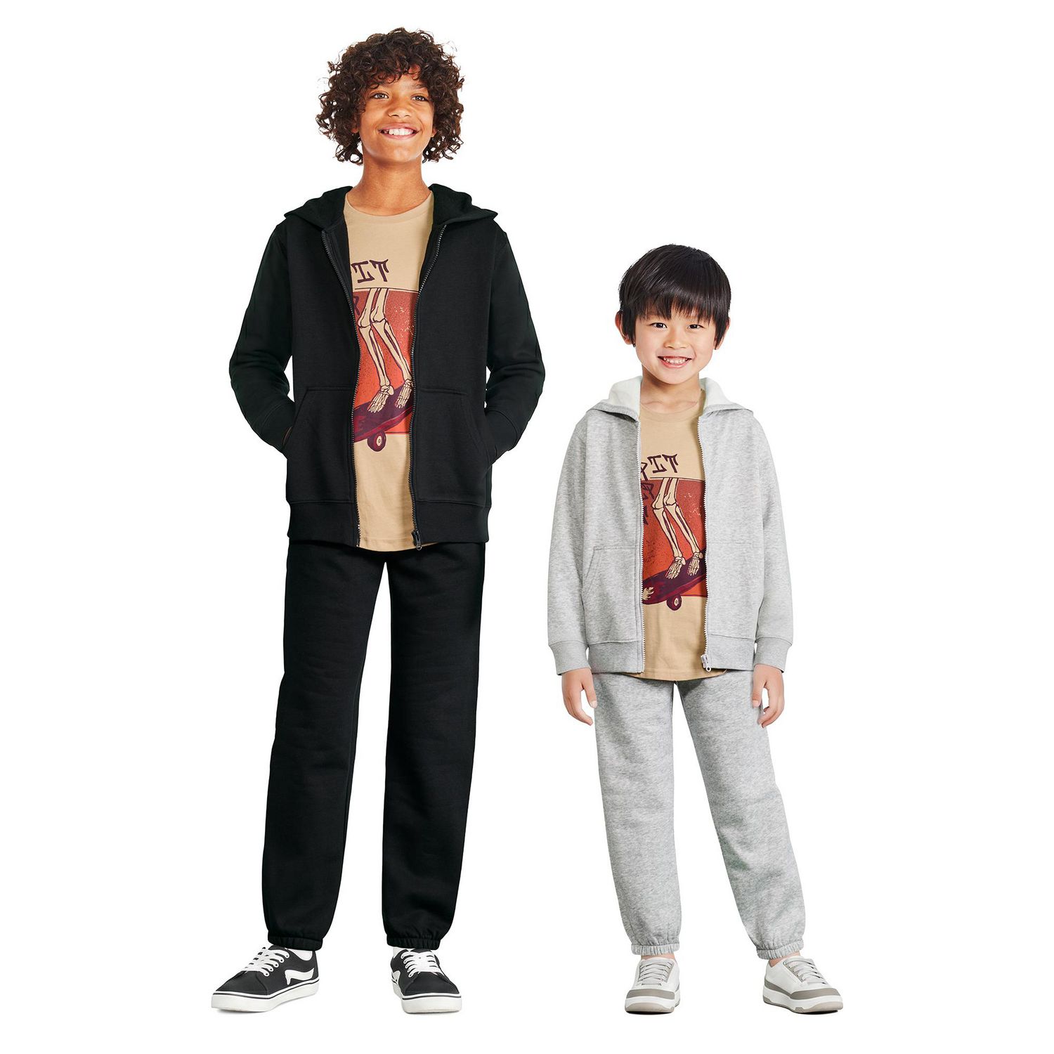 George Boys' Full Zip Hoodie 2-Pack