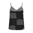 thumbnail image 5 of Débardeur à Bretelles Spaghetti Sans Manches à Col en V Profond pour Femme, Camisole Ample Décontractée d'Été, Blouse, Camisole, T-Shirts, 5 of 5