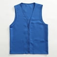thumbnail image 1 of IMENGL Adult Postulant Activity Vest Supermarket Clerk Workwear Multi Pockets, Blue M, Size M-3XL, 1 of 4
