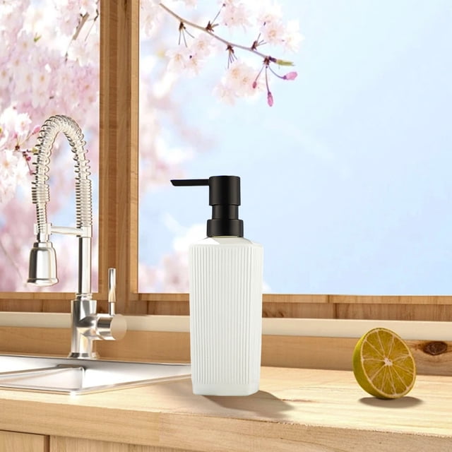 Chmadoxn Bathroom Storage & Organization, 350ml Pump Bottle Refillable Glass Empty Lotion Soap Dispenser Liquid Container For Bathroom Shampoo And Body Wash Hand Soap Dispenser Glass Pump Bottle