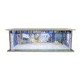 thumbnail image 2 of Yinanstore 1/64 Model Car Display Case Collectible Gift Dustproof Decorative Photo Prop Ornament Parking Lot Scene Micro Landscape Decor Style C, 2 of 8