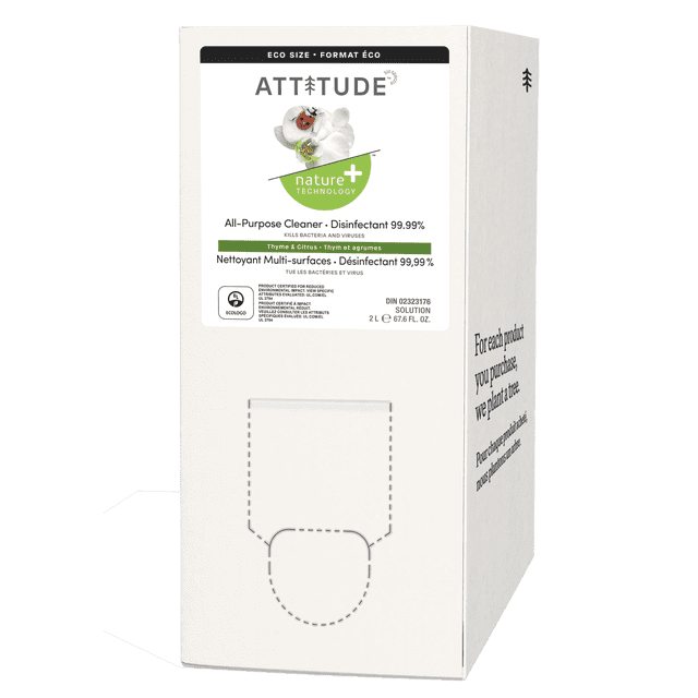 Attitude Disinfectant 99.9% Thyme & Citrus 2L