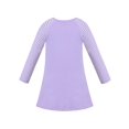 thumbnail image 2 of Girls Dress Purple Easter Egg Bunny Embroidery Stripe Raglan Sleeve 5 Years, 2 of 6