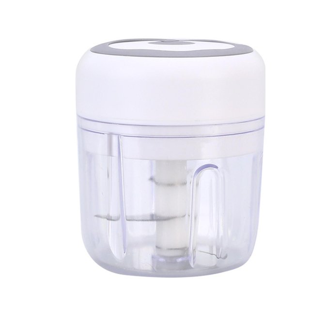Electric Garlic Chopper Meat Grinder Crusher For Vegetable Fruit Hot Food W6D2
