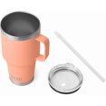 thumbnail image 4 of YETI Rambler Tasse en Paille 35 oz, Isolée sous Vide, Acier Inoxydable, Pêche Lowcountry, 4 of 8