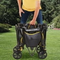 thumbnail image 4 of Gorilla Carts Collapsible Folding Wagon Cart, 7 Cu Ft Bed, 150 lb Load Rating, Gray, 4 of 11