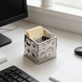 thumbnail image 4 of Birdeem Ceramic Cheese Organizer, Desktop Storage Jar For Pens And Makeup Brushes, Cheese Shaped Decor With Lid, Compact Home Office Decor, 4 of 7