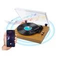 thumbnail image 2 of Disques Vinyles LP Tourne-Disque Rétro Tourne-Disque avec Haut-Parleurs Intégrés Gramophone Vintage 3 Vitesses, 2 of 6