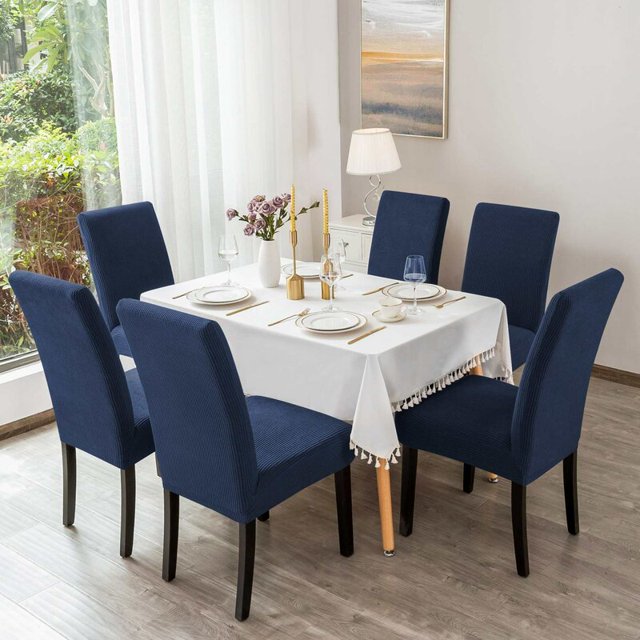 CHUN YI Housses de Chaise Extensibles pour Salle à Manger