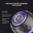 thumbnail image 1 of Bald Head Shavers, Professional  Electric , Multi Functional Portable Beard  Trimmer, 925 Holes Dense Convolution Type Radial Mesh, Anti Allergic, Black, 1 of 8